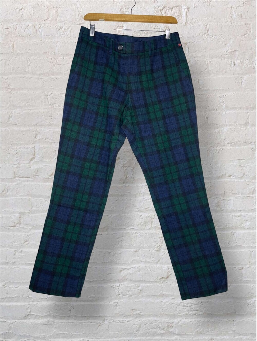 Bonobos x Woolrich Watch Plaid Trouser Academia Preppy Sz 32